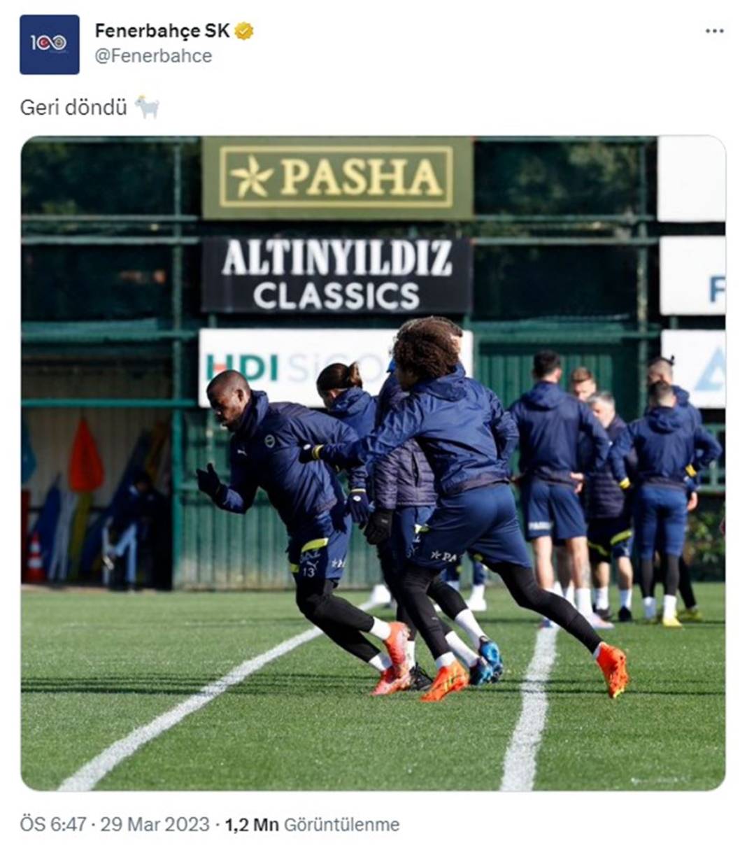 Derbi öncesi Fenerbahçe'ye müjde! Taraftar merakla bekliyordu, nihayet haber geldi 9